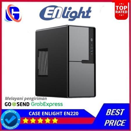 CASE ENLIGHT EN220 + PSU 300W mATX Casing PC Komputer EN 220