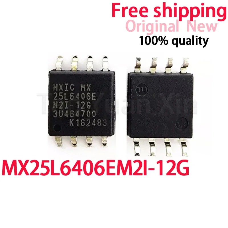 (5-20Piece)100% New 25L6406E Mx25L6406E 25L6406Em2I-12G Mx25L6406Em2I-12G Sop-8 Chiet