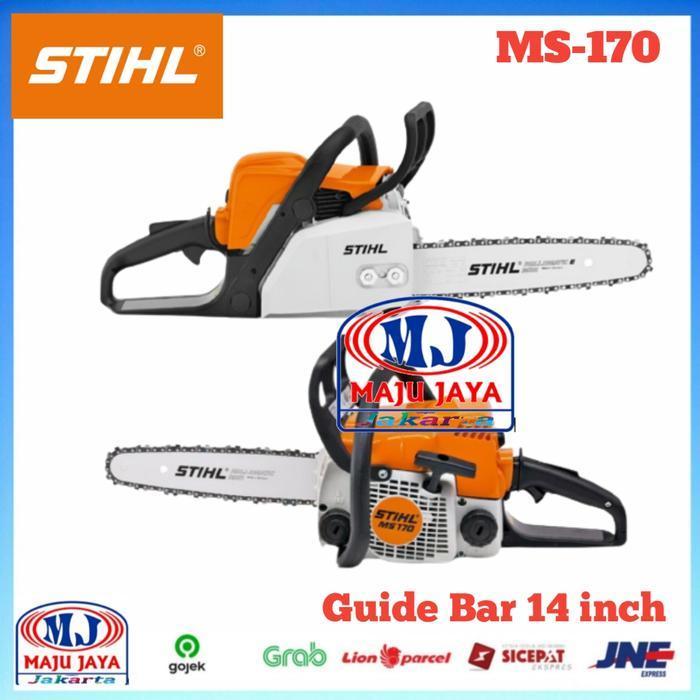 Chainsaw STIHL MS 170 Guide Bar 14 inch Mesin Gergaji Kayu STIHL Mini