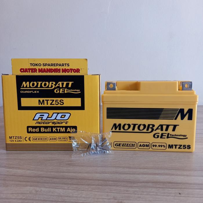 Aki Motor Honda Revo Mtz5S Motobatt