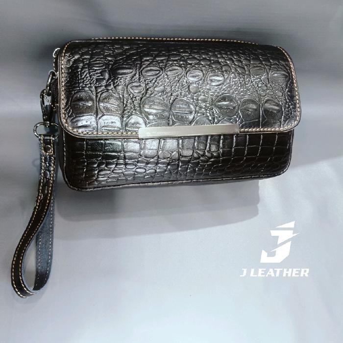 Handbag, Selempang, Clutch Bag Kulit Asli Croco Pria Wanita