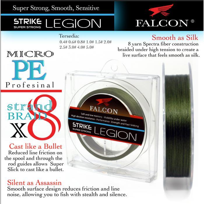 Senar Pe X8 Falcon Legion 400M Micro Pe