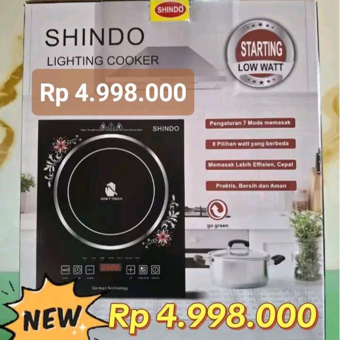 kompor listrik Shindo / merk shindo / kompor halogen / kompor lampu / kompor aman Asli