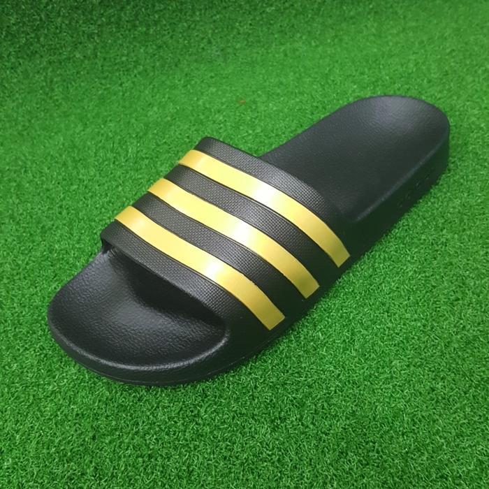 Adidas Adilette Aqua Black/Gold Eg1758