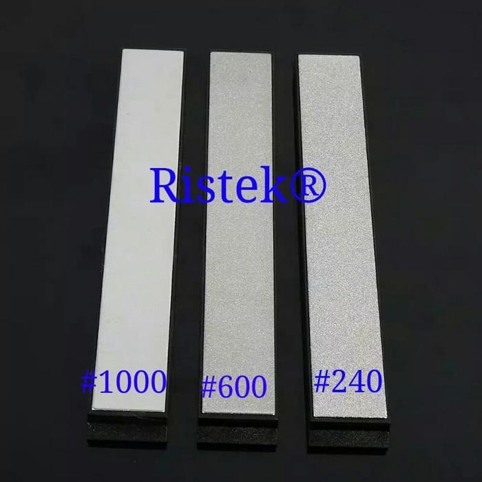 Batu Asah Diamond Grit #240 #600 #1000 Pengasah Pisau