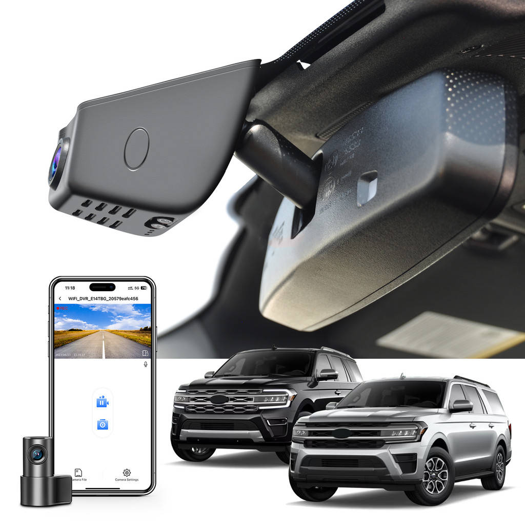 4k Dash Cam For Ford Expedition MAX XLT Limited Timberline King Ranch Platinum Dash Car Camera
