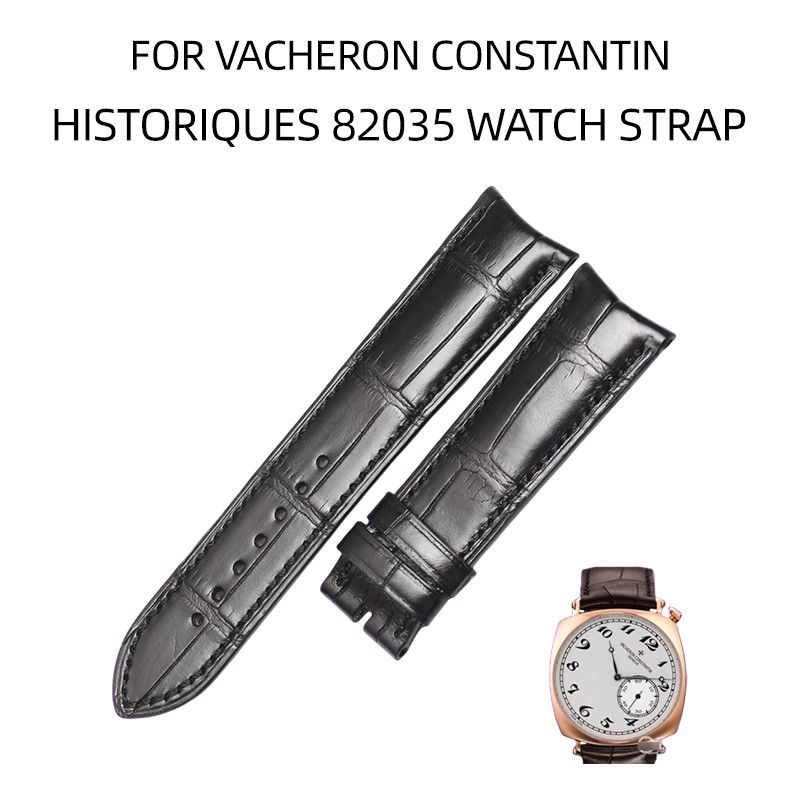 For Vacheron Constantin Historiques 82035 Alligator Genuine Watch Strap