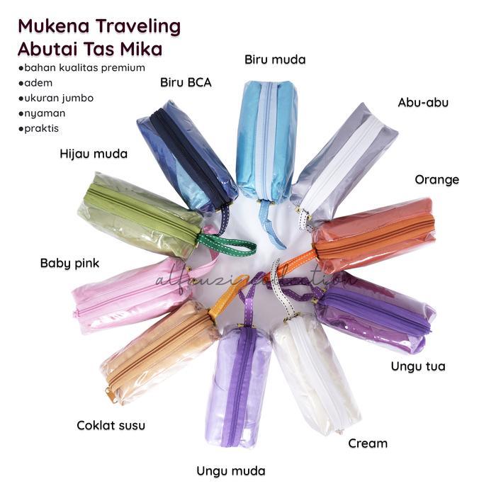 Mukena Abutai Tas Mika / Mukena Travelling / Mukena Jumbo / Mukenah