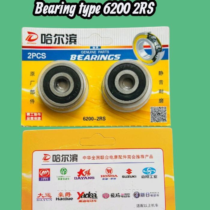 Murah As Roda Sepeda MTB & Lipat Universal warna Chome include Bearing 1 set depan & Belakang Non