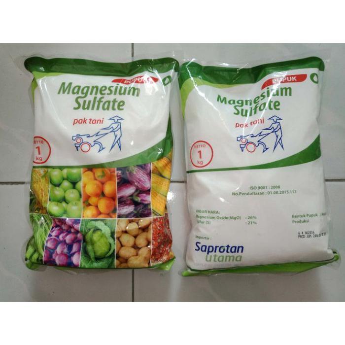 Sale Terlaris 30.000 Mg - Pupuk Magnesium Sulfate Pak Tani - Pupuk Tanaman Mgso4 - Pupuk Nutrisi
