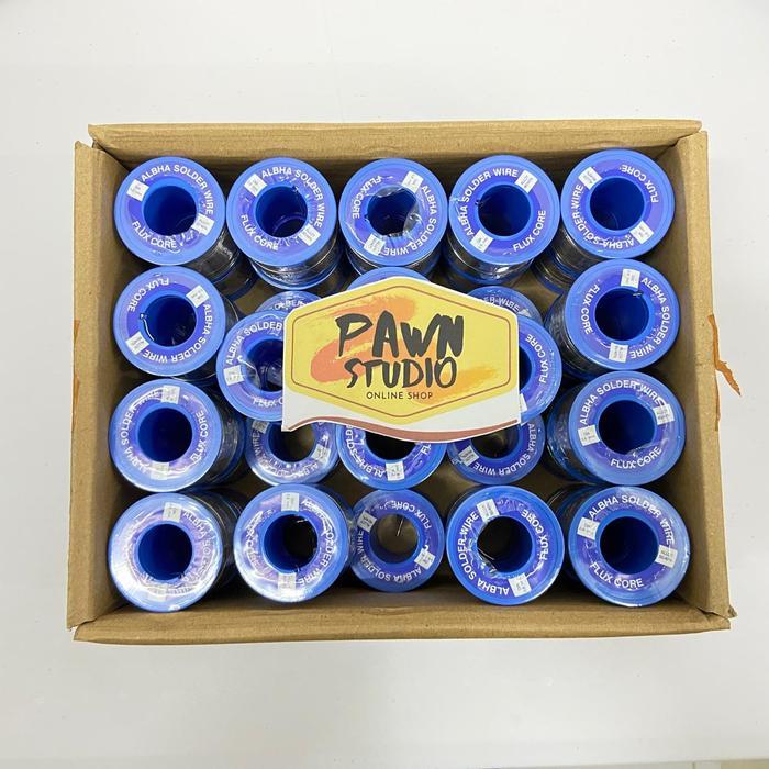 "New" Timah alpha timah alpa 250 gram timah solder wire flux core / Timah Solder Alpha, Solder Core