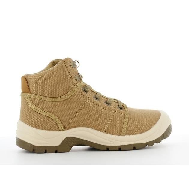 Best Seller Sepatu Safety Jogger Desert / Sepatu Proyek Coklat / Sepatu Kerja Proyek Sporty Original