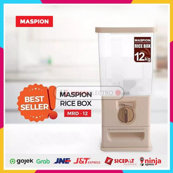 MASPION MRD-12 RICE BOX 12 KG DISPENSER RICE BOX