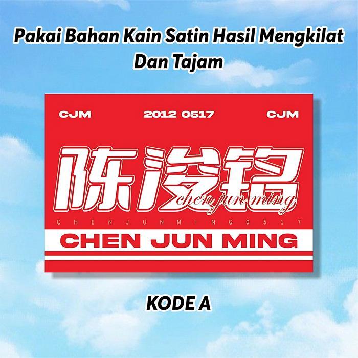 Bendera Custom TF Family fourth generation support flag / TF (KAIN SATIN)