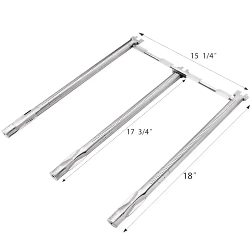 1 Set Grill Burner For Weber For Spirit E-310 For Weber GS4 For Spirit II E310 Grill 69787 Stainless