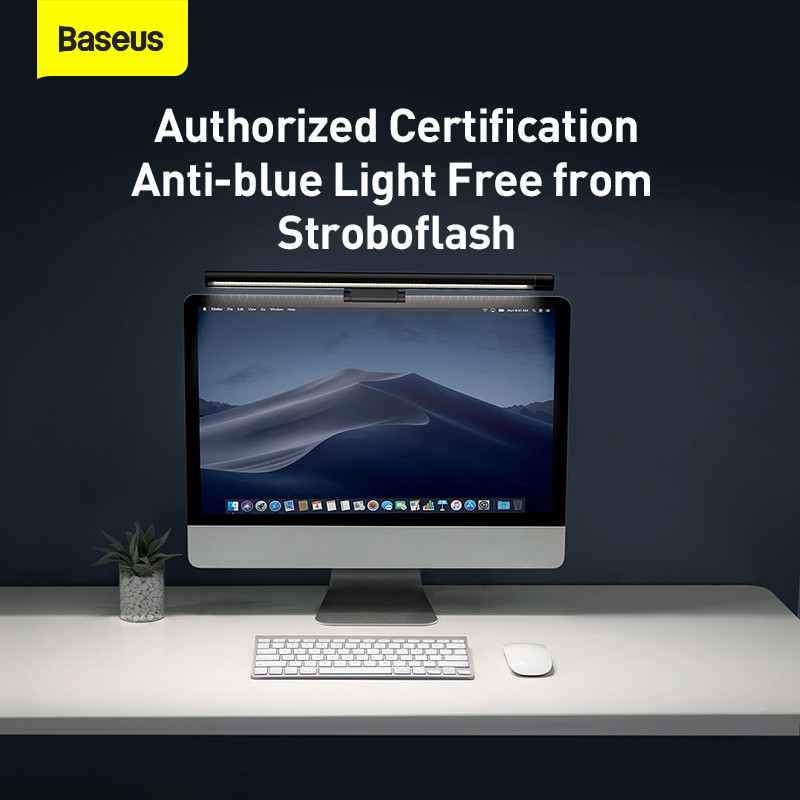 Baseus Computer Screen Light LED Bar Desk Lamp PC Monitor Bar Hanging Table Lamp Office Reading