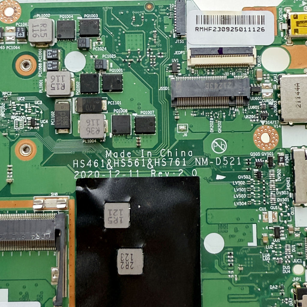 For Lenovo Ideapad 3-14ALC6 3-15ALC6 Laptop Motherboard NM-D521 With Ryzen R3 R5 R7 CPU RAM:4GB/8GB