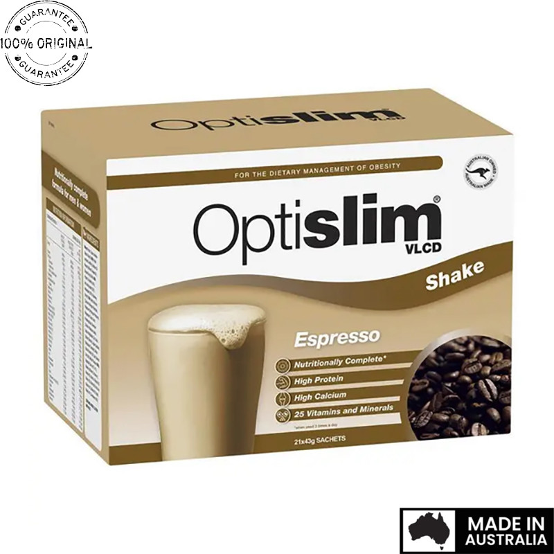 Aussie Original Optislim VLCD Expresso Coffee Milkshake 21 x 40g