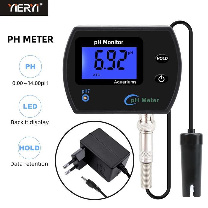 Ec-7701 Ec7701 Tester Tanah Soil Ec Temp Meter 0.0-10.00 Ms/Cm Digital Garden Plants Soil Salinity