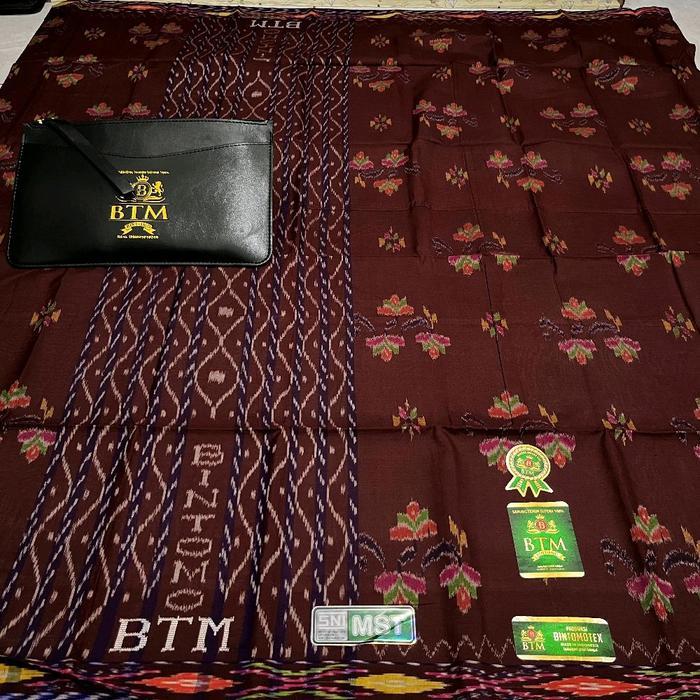 PROMO sarung tenun sutra basah BTM