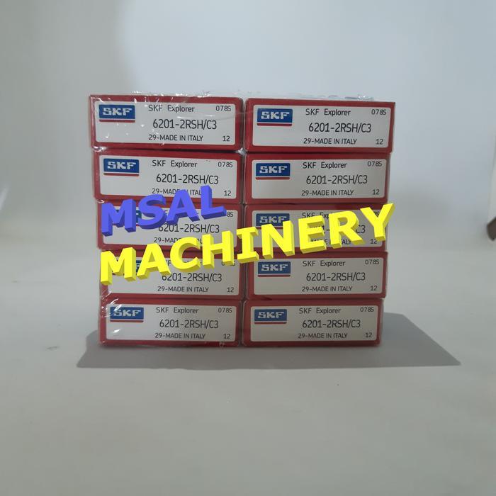 BEARING 6201 2RS / 62012RS / 6201 RS SKF C3