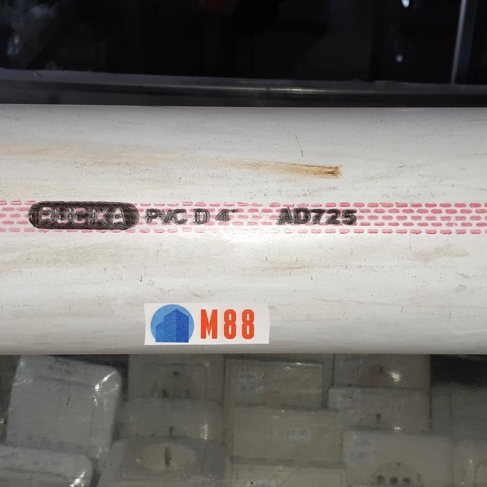 PIPA WAVIN 4 D METERAN - 1 METER PVC