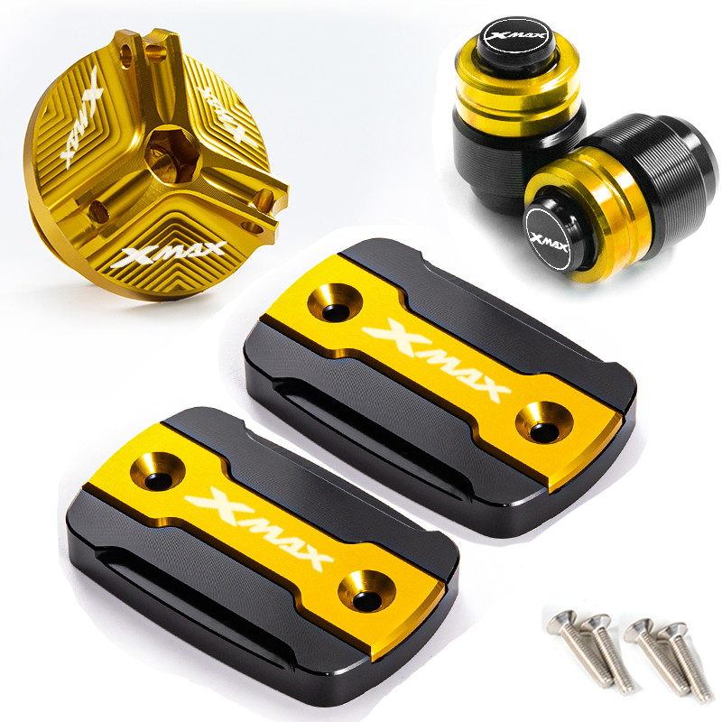 For YAMAHA XMAX 250 300 XMAX300 XMAX250 2017-2023 Accessories Motorcycle Brake Fluid Tank Fluid