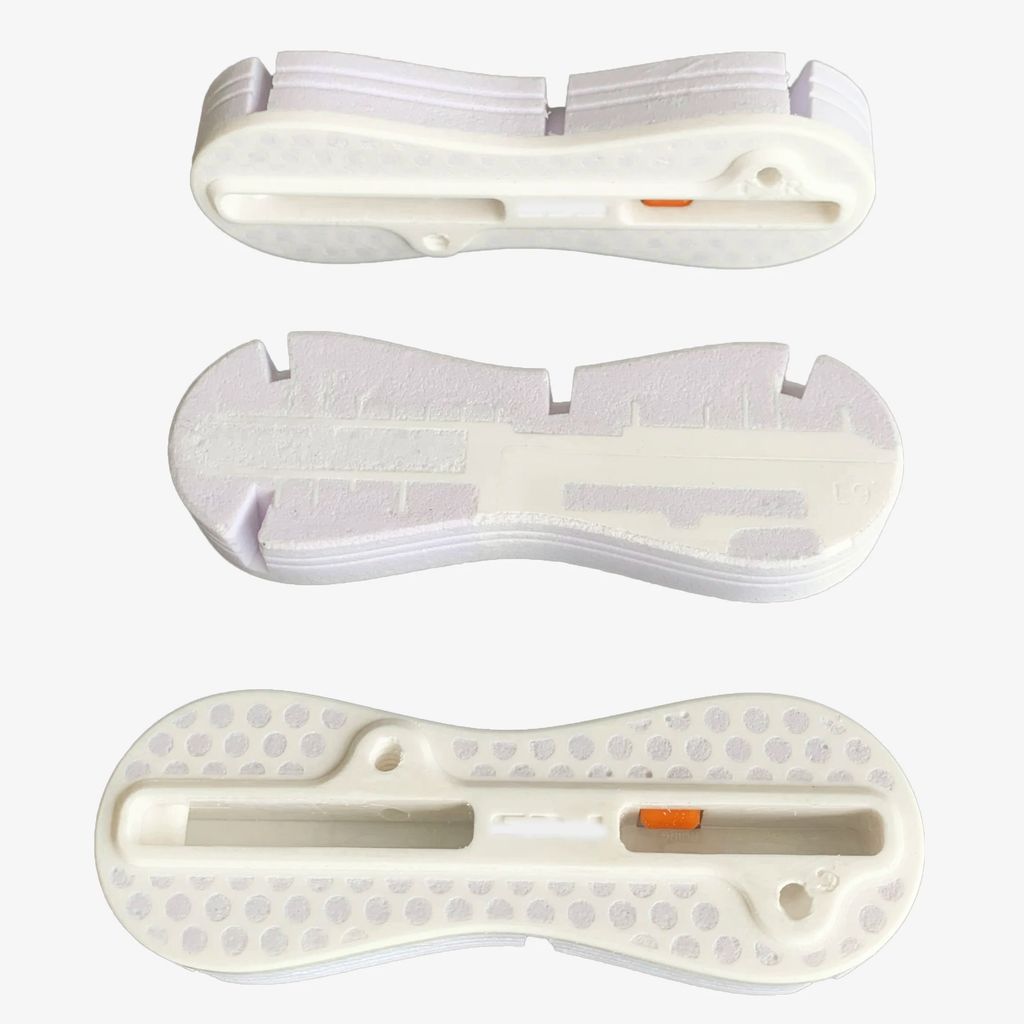 Newest Surfboard PVC Foam Fin Plug Easy To Install Rudder Slot Fin Boxes Side 9 Degree Fin Box +