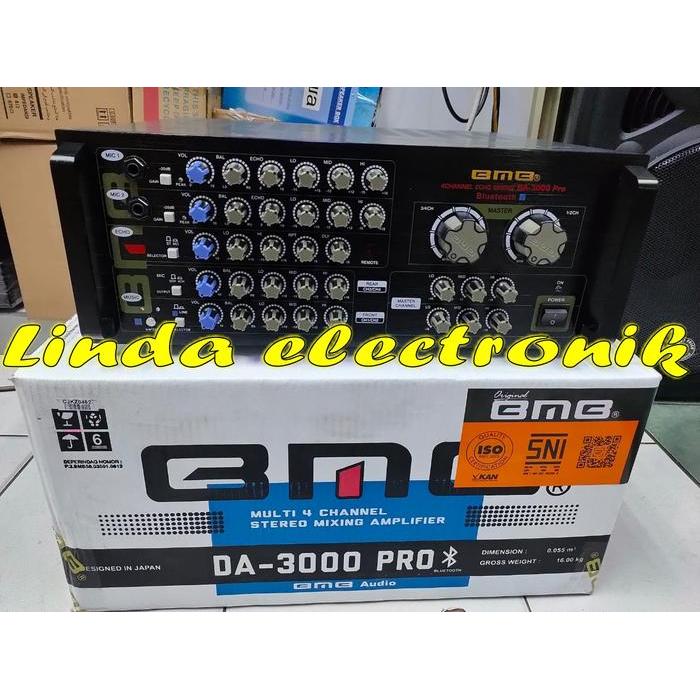 ampli bmb da3000 pro bt da 3000pro bt da3000 pro blutooth garansi 3t