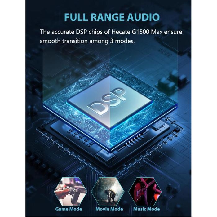 1511856 Edifier Hecate G1500 MAX G1500MAX G 1500 Multimedia 2.1 Desktop Gaming Wireless Bluetooth