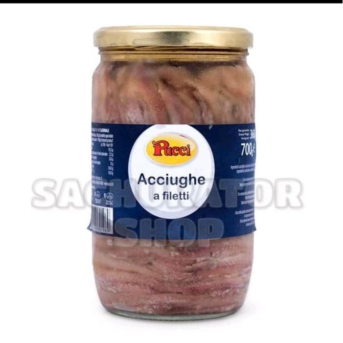 ikan teri fillet filet puci pucci anchovy anchovie ancovy in oik 700gr