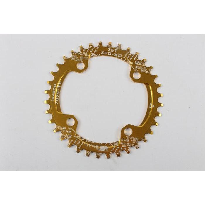 SNAIL CHAIN RING 36T BCD 104 NARROW WIDE CHAINRING BCD 104MM 36T SEPEDA