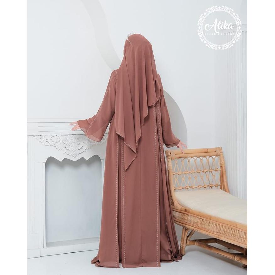 Gamis Zafira Set Hijab Babydoll By Alika Hijab Pasti Promo