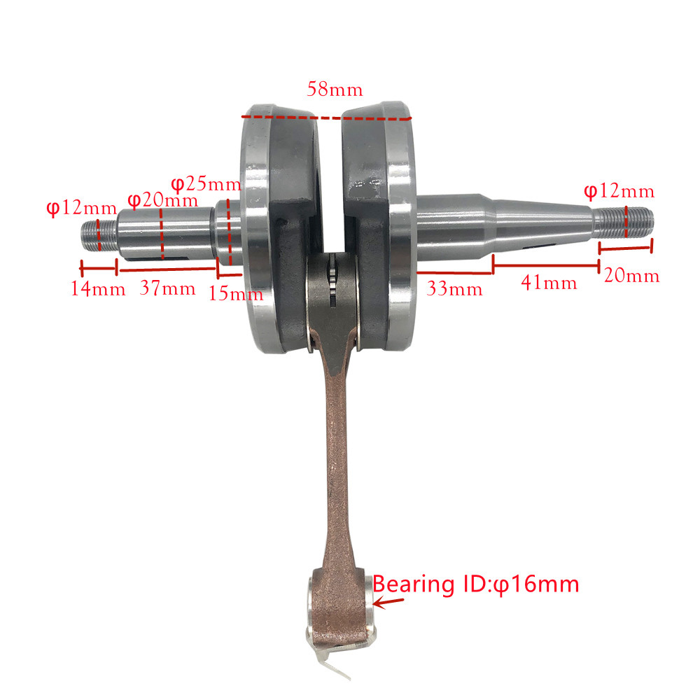 CRANKSHAFT ASSEMBLY FOR YAMAHA YFS200 YFS 200 BLASTER 1988-2006 2005 US ATV ENGINE AFTERMARKET PARTS