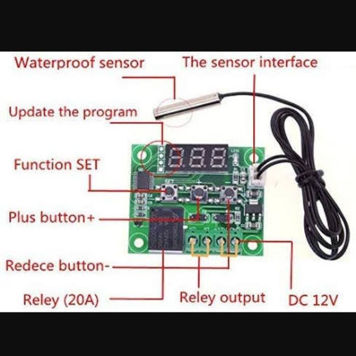 "New" XH-W1209 XHW1209 W1209 digital temperature controller thermostat