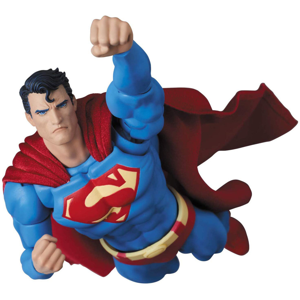 CT Toys 1/12 Hush Superman Action Figure Mafex 117 Cloth Made Figures Suit Collection Statue Movable