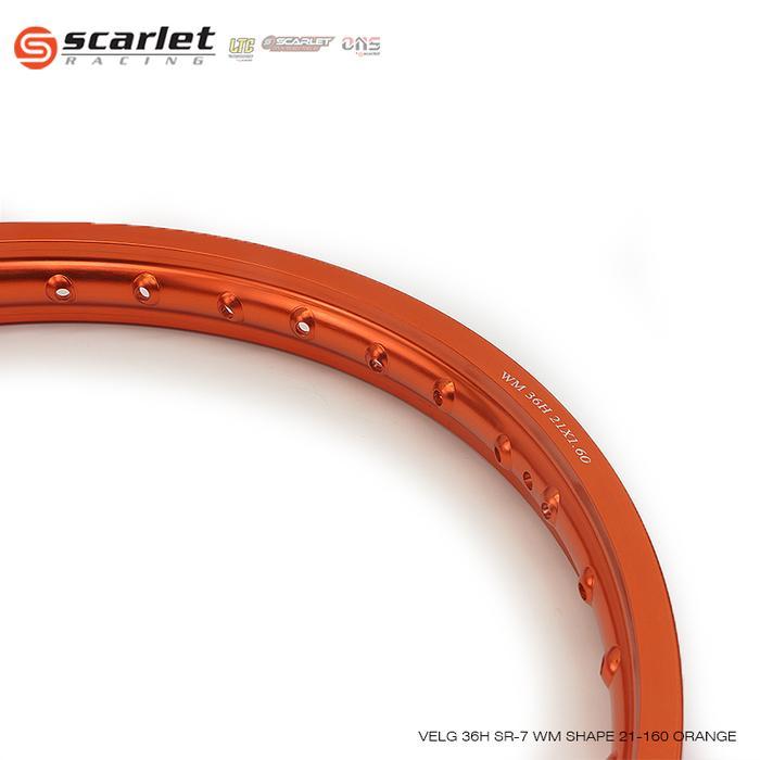 SCARLET RACING Velg Motor Pelek Rim Alloy Ring 21 160