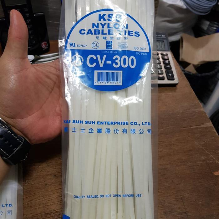 Kabel Ties 30Cm Putih - Kabel Tis 30Cm - Kabel Ties Kss Cv 300