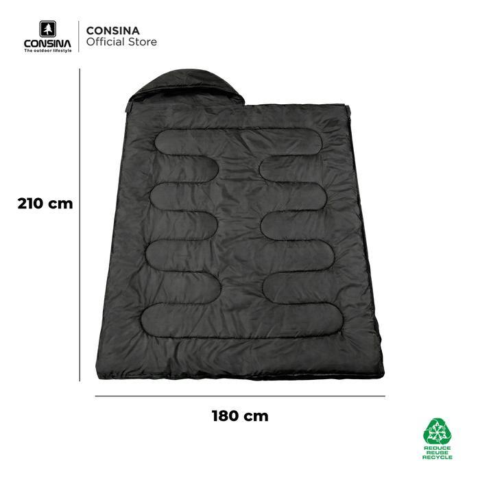 Consina Sleep Well Sleeping Bag Kantung Tidur Gunung Outdoor Expedition Hiking Camping