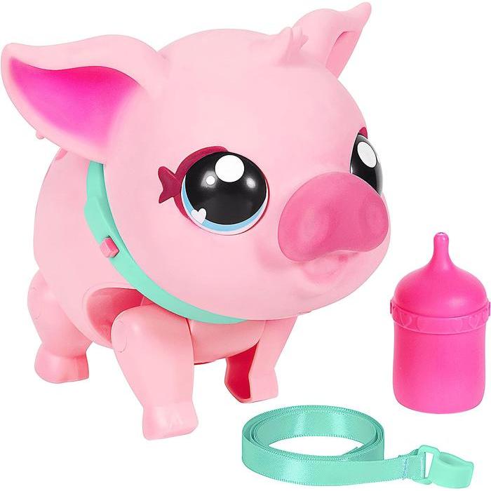 Little Live Pets My Pets Pig Piggly / Mainan Binatang Babi Anak Bergerak