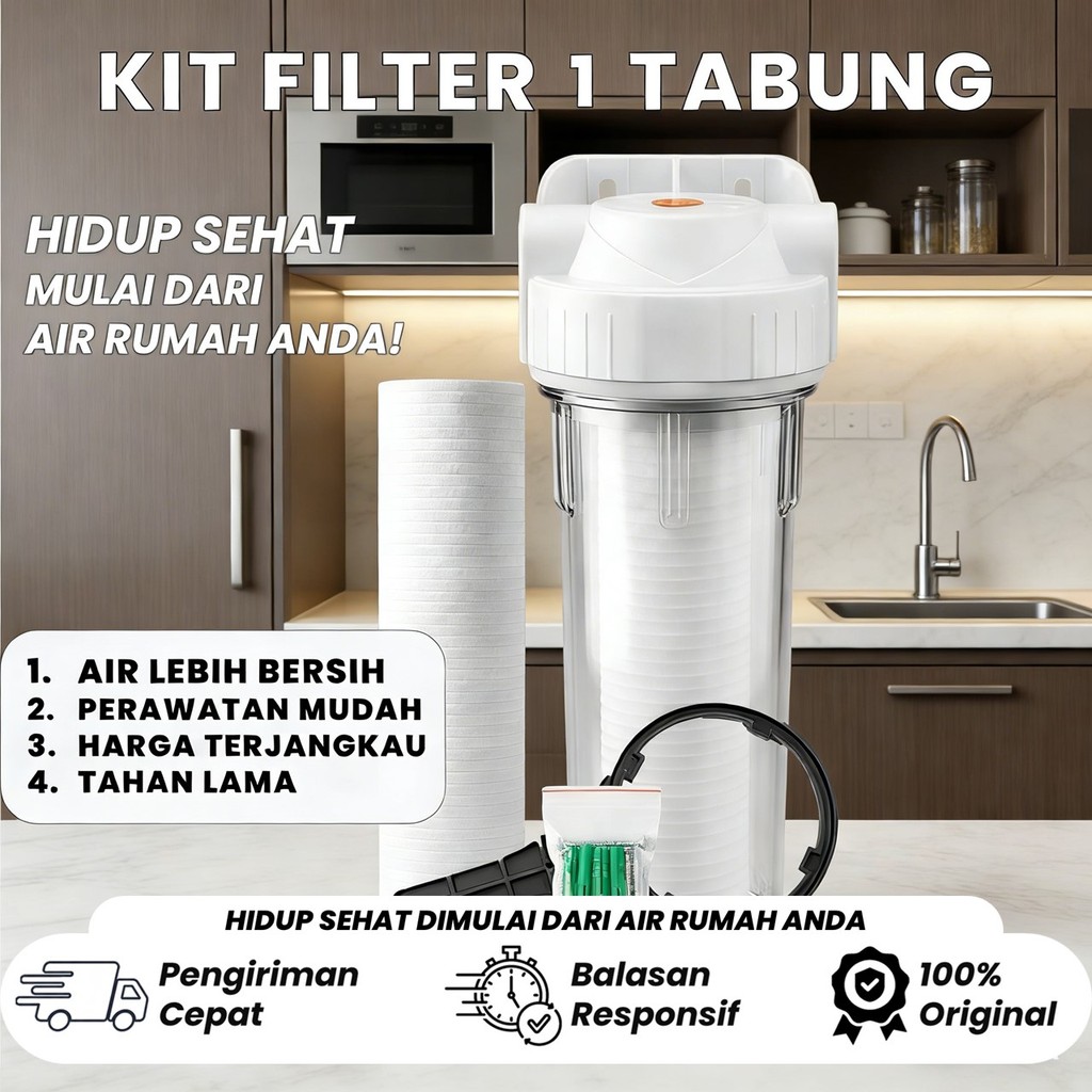 HOUSING FILTER AIR  10" + Filter PPF 5 Micron- PPF
