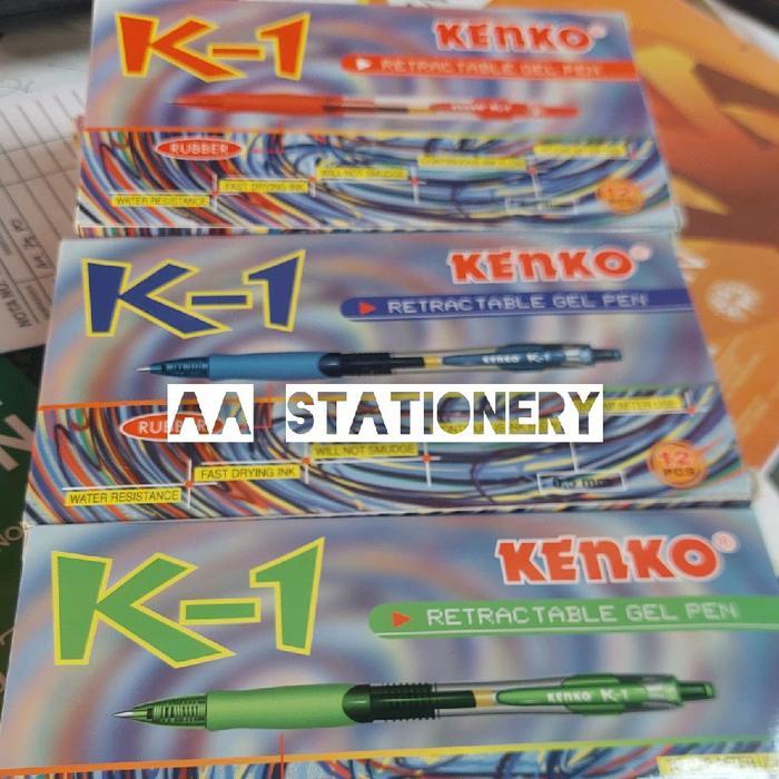 Stok Baru bolpoint k1 kenko/pulpen k1 kenko/ pulpen kenko gel