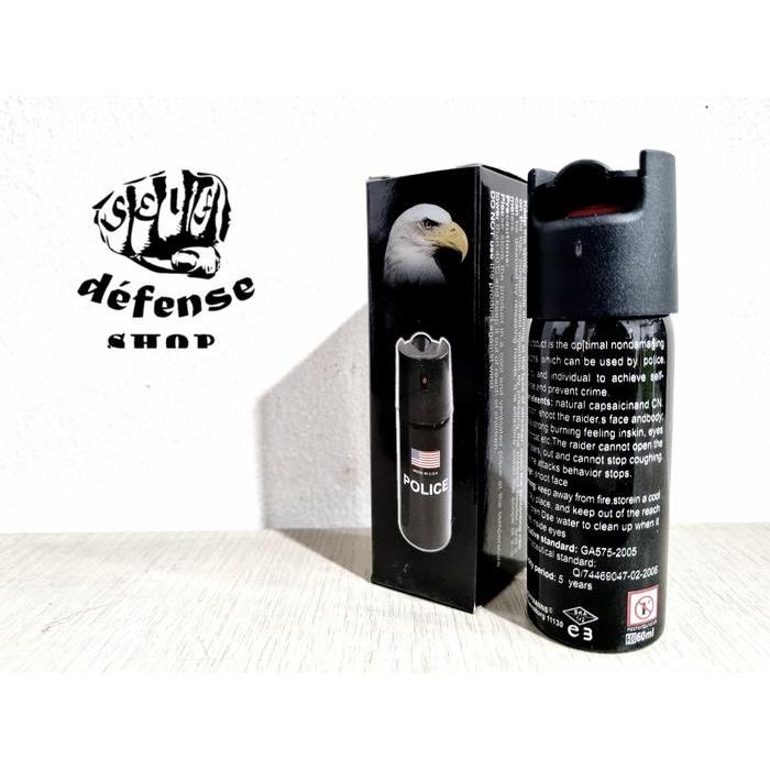 "New" Pepper Spray Police 60ml-Semprotan Merica-Gas Air Mata "Self Defense"