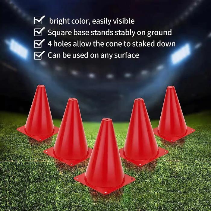 "New" Cone Kerucut / Cone Agility / Alat Latihan Olahraga Sepak bola Futsal
