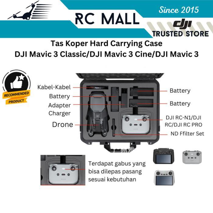 TAS BAG KOPER HARDCASE DJI MAVIC 3 PRO DJI MAVIC 3 CLASSIC DJI MAVIC 3 ENTERPRISE DJI MAVIC 3