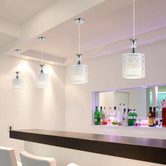 "New" LAMPU HIAS LED GANTUNG MEWAH MOTIF BUNGA / LAMPU HIAS GANTUNG Besi Plastik Bohlam