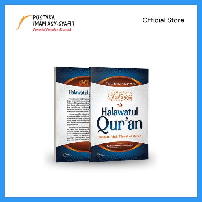 ASLI Halawatul Quran - Panduan Tahsin Tilawah al Quran - Pustaka Imam Syafii READY STOCK