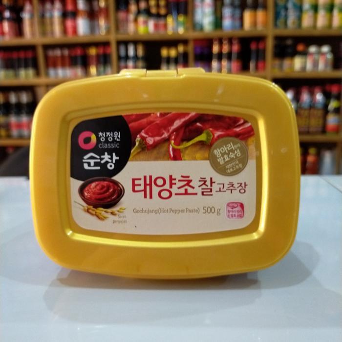 DAESANG/ CHUNG JUNG ONE GOCHUJANG/ HOT PEPPER SAUCE 500GR HALAL