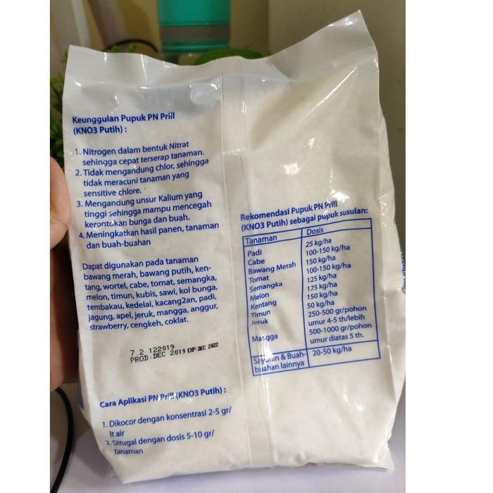 Pupuk KNO3 Putih PN Prill Pak Tani