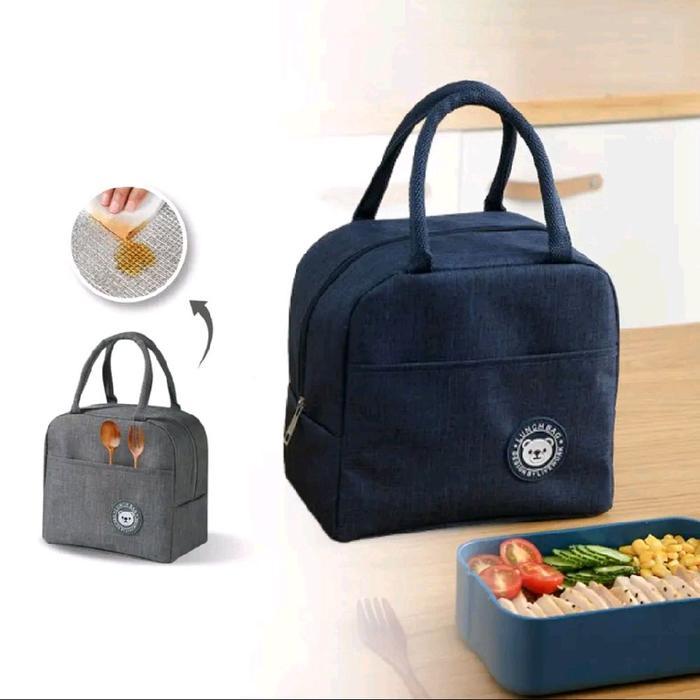 AM LUNCH BAG ANAK DAN DEWASA TAS BEKAL KARAKTER BRIVILAS MURAH IMPORT Wanita / Pria TAS BEKAL